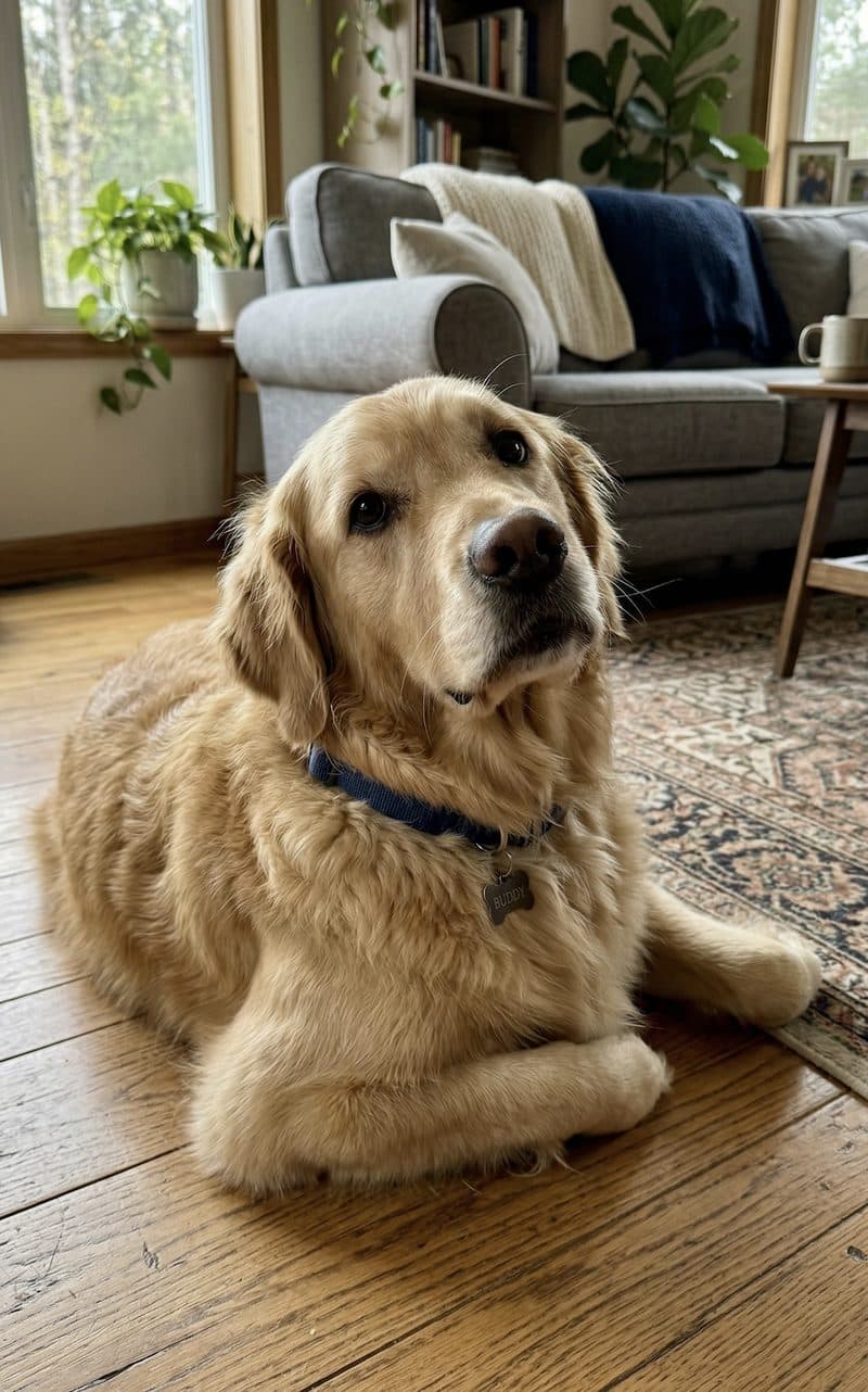 A beloved dog